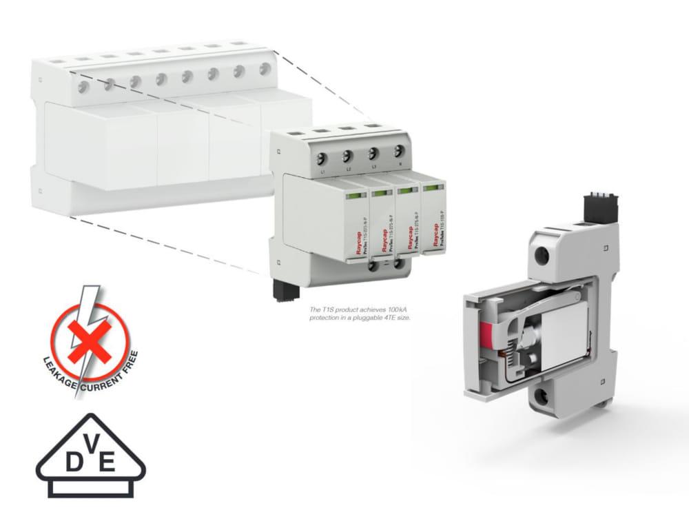 Raycap amplía su catálogo de protectores ante sobretensiones (SPD)