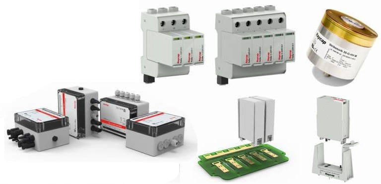 Protección completa ante las sobretensiones en sistemas fotovoltaicos